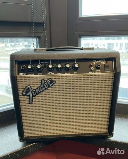 Гитарный комбоусилитель fender 15