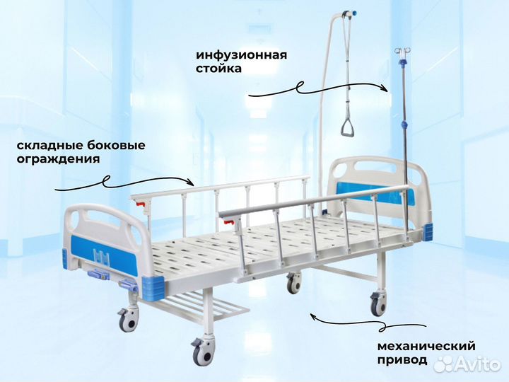 Кровать медицинская функциональная