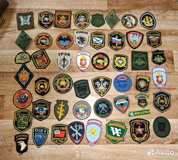 Нашивки шевроны