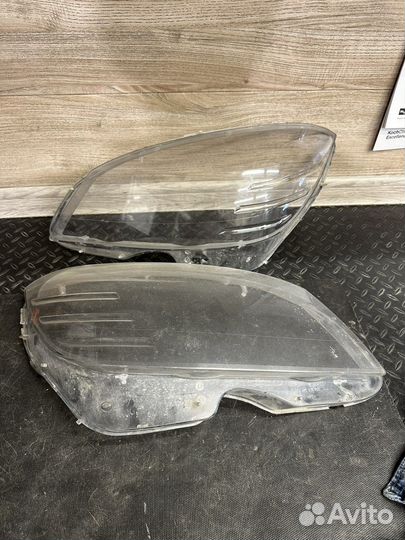 Стекла фар (оригинал) Mersedes w204 дорестайлинг