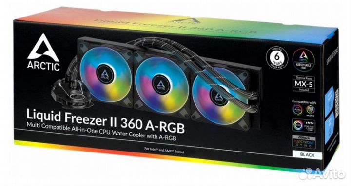 Сжо процессорный Arctic Liquid Freezer II-360 argb
