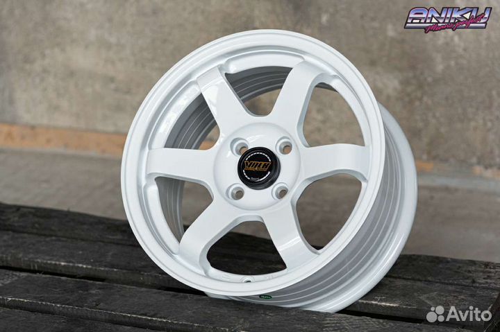 Диски r15 rays te37 4*100 volk racing te37