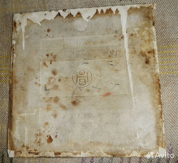 Bogemia Moravia изразец 19 века