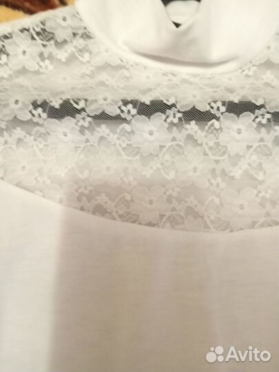 Блузки белая школьная 158-164