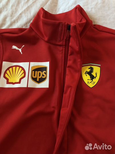 Ferrari x Puma жилет софтшелл оригинал