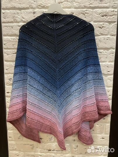 Бактус/шаль/платок ручной работы. Новый