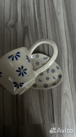 Чашка с блюдцем