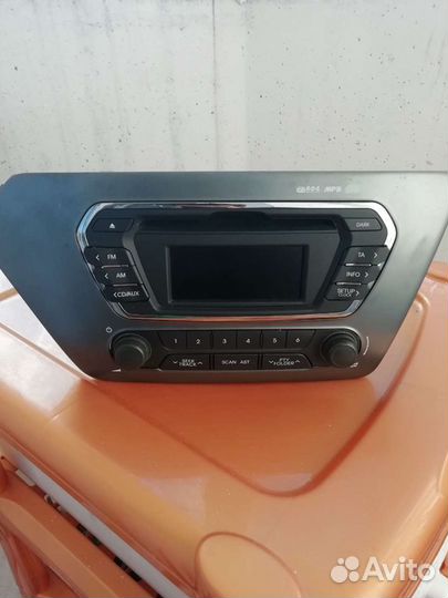 Штатная магнитола для киа рио 2 2012 г