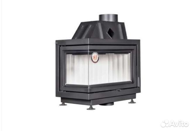 Каминная топка Экокамин Альфа 700 L два стекла