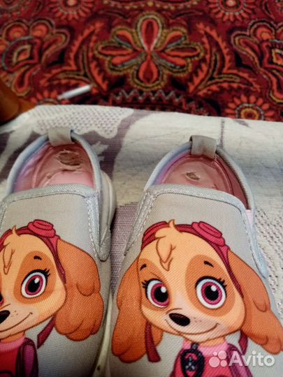 Кеды для девочки 25
