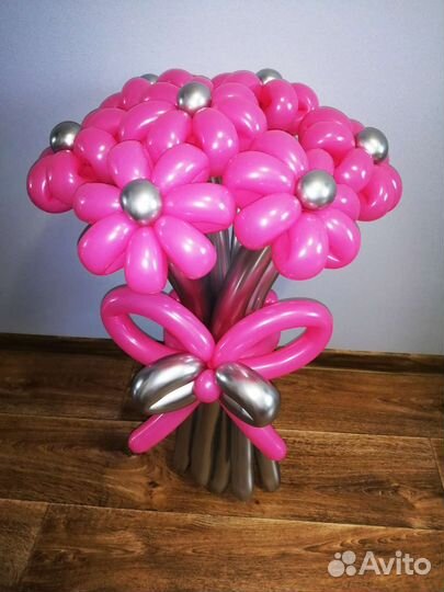 Цветы из воздушных шаров