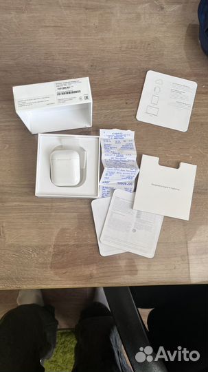 Наушники apple airpods 2