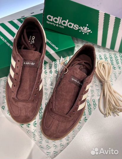 Adidas Spezial Sporty and Rich Brown