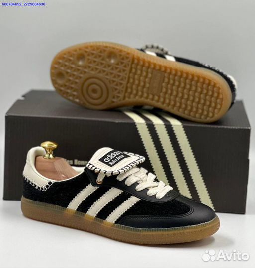 Кроссовки Adidas Samba & Wales Bonner (Арт.87509)