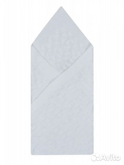 Плед детский вязаный новый 90*110