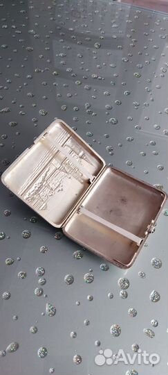 Портсигар серебряный СССР