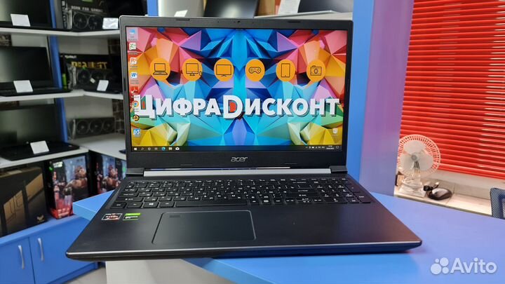 Игровой Acer Ryzen 5 12gb 1000gb GTX 1650Ti