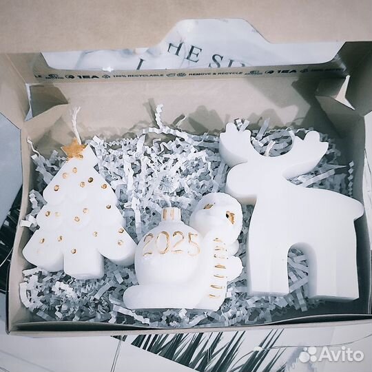 Наборы свечей из натурального воска