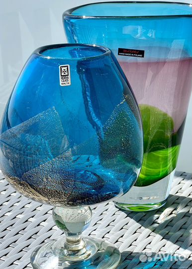 Ваза из муранского стекла