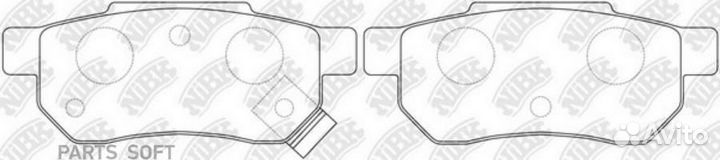 Nibk PN8206 Колодки тормозные
