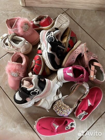 Обувь для девочки пакетом 19,20,21