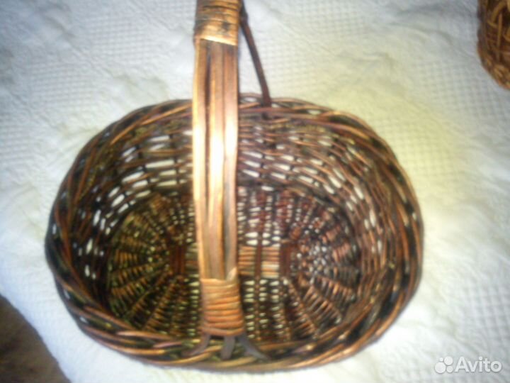 Корзинки плетеные разные новые