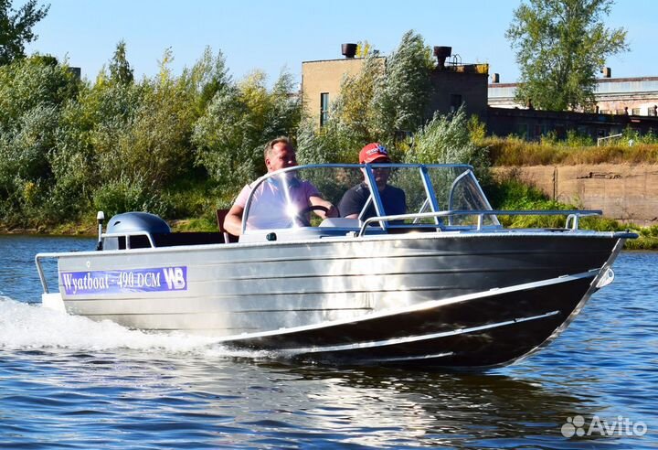 Новый алюминиевый катер Wyatboat 490 DCM в наличии