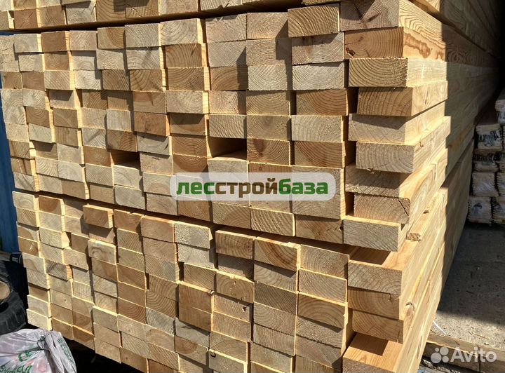 Доска сухая строганная