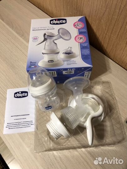 Молокоотсос ручной Chicco новый
