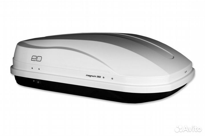 Автомобильный бокс евродеталь магнум 350 белый кар