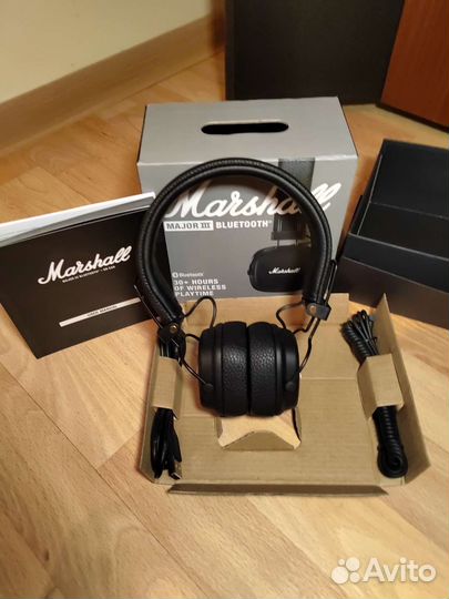 Беспроводные наушники Marshall major 3