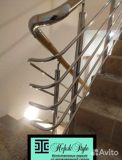 Перила и поручни из нержавеющей стали