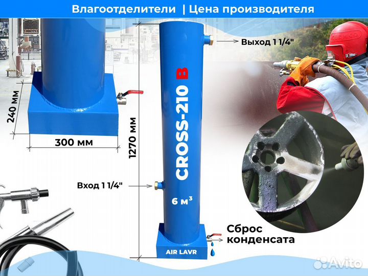 Влагоотделитель для компрессора 