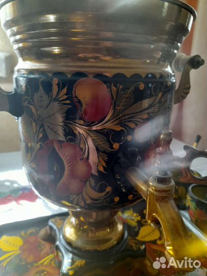 Самовар электрический расписной