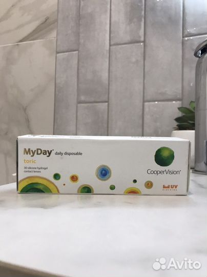 Контактные линзы CooperVision MyDay Toric