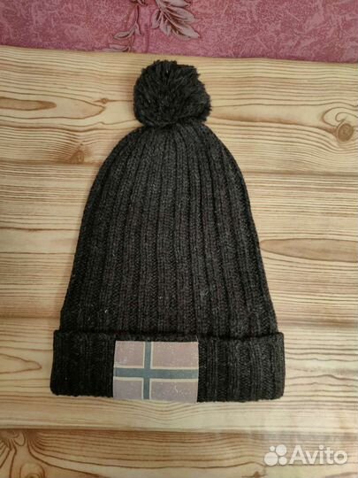 Шапка,Вязаная с Помпоном/Emeron/Норвегия