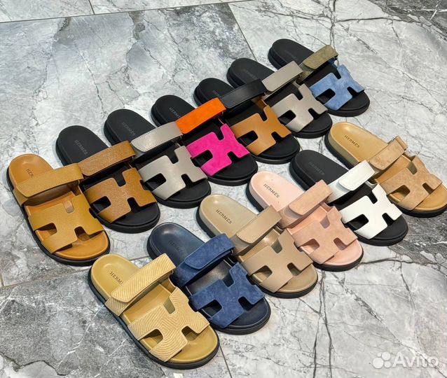 Шлепанцы hermes 37