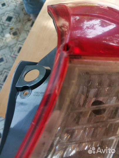 Фонарь задний правый hyundai solaris
