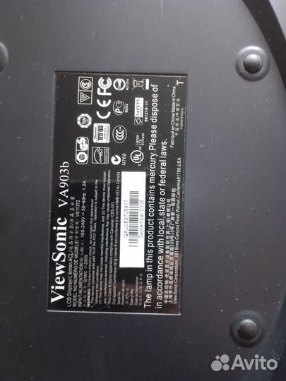 ViewSonic VA903b 19'