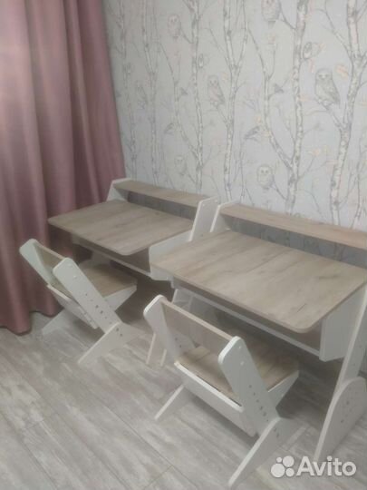 Растущая парта и стул