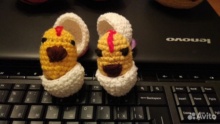 Мягкие вязаные игрушки