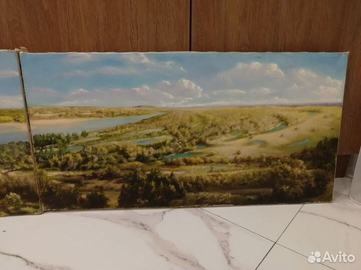 Триплекс, масло холст