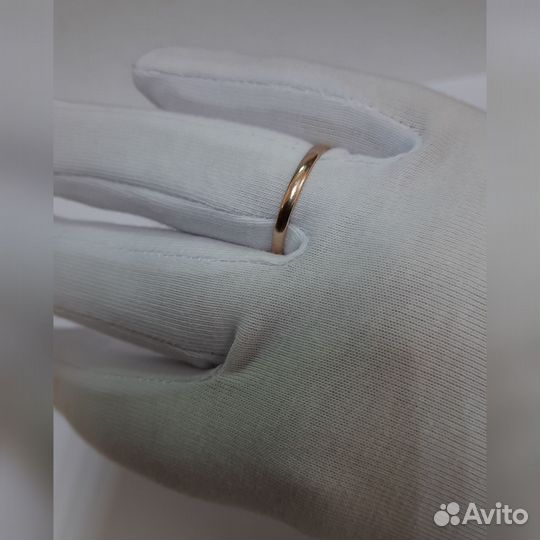 Е.О. Обручальное кольцо, золото 585, (id 57606)