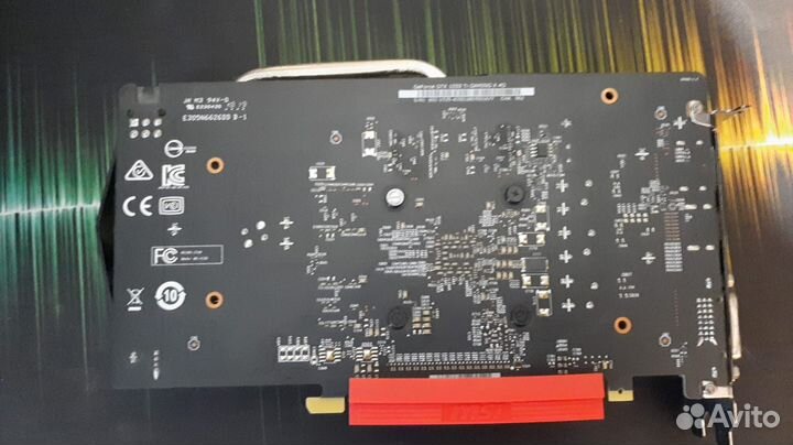 Видеокарта MSI Gaming X Geforce GTX 1050Ti