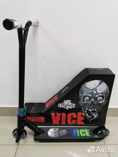 Самокат трюковой Ateox Vice Neo Chrome (Новый)