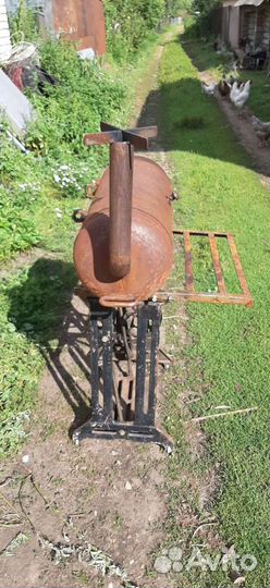 Мангал из газового баллона