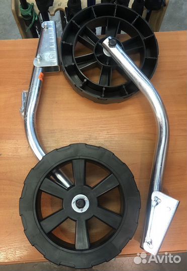 Транцевые колеса для лодки с нднд