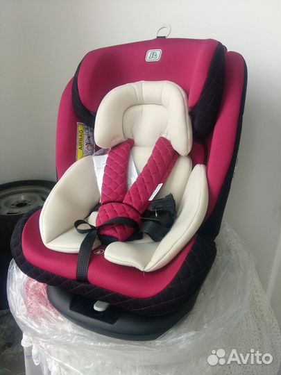 Автокресло детское 0-36кг. Поворотное 360. Изофик