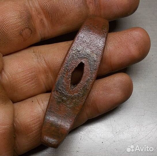 Гарда кинжала ножа 19 век Бронза Оригинал