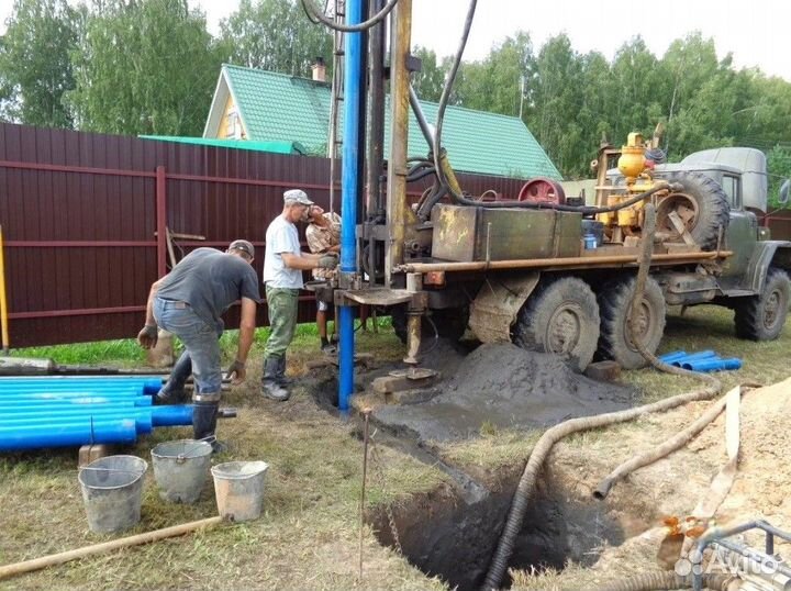 Бурение колодца / Копка канализации